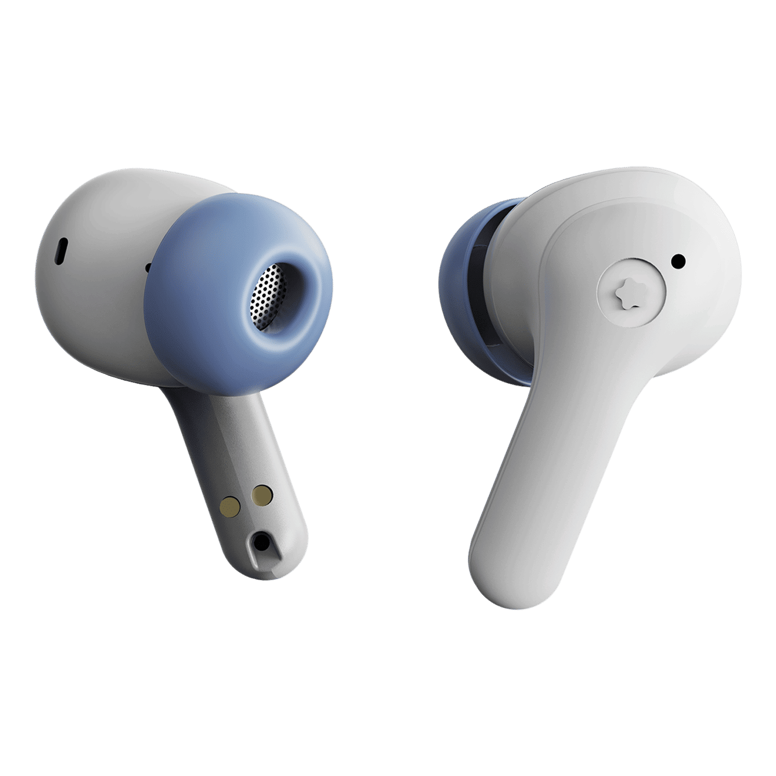 GOBOULT Cyborg TWS Earbuds with Environmental Noise Cancellation (IPX5 Water Resistant, Fast Charging, Blue Ice)_4