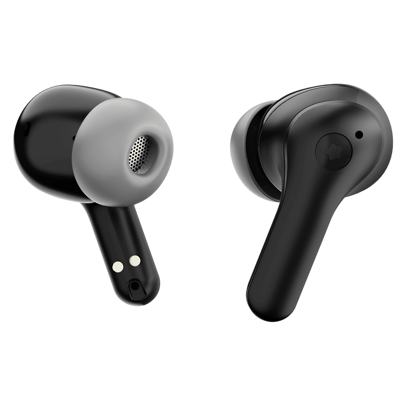GOBOULT (formerly Boult) Cyborg TWS Earbuds with Environmental Noise Cancellation (IPX5 Water Resistant, Fast Charging, Pure Black)_3
