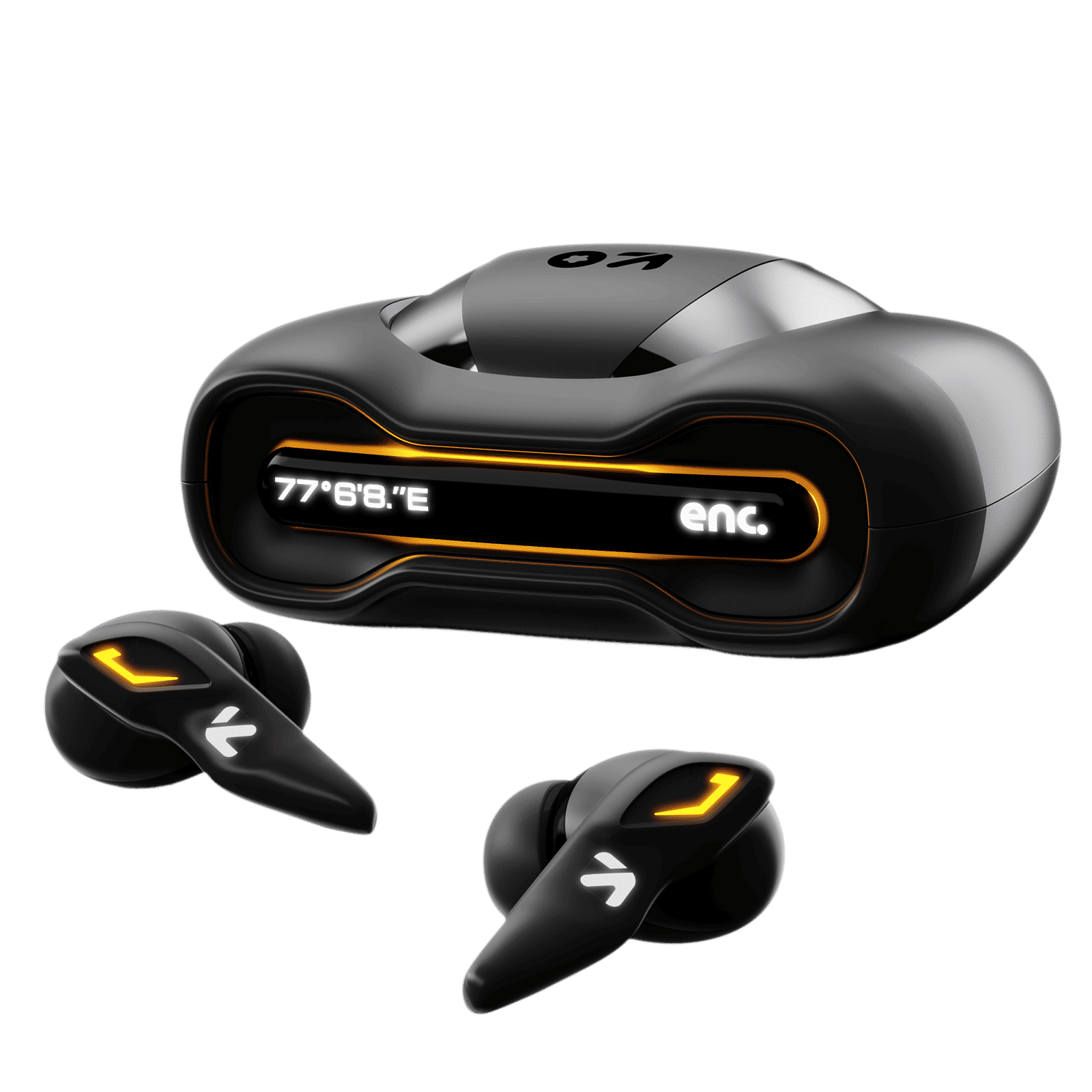 GOBOULT (formerly Boult) Ember TWS Earbuds with Environmental Noise Cancellation (IPX5 Water Resistant, Fast Charging, Black) GOBOULT (formerly Boult) Ember TWS Earbuds with Environmental Noise Cancellation (IPX5 Water Resistant, Fast Charging, Black)_1