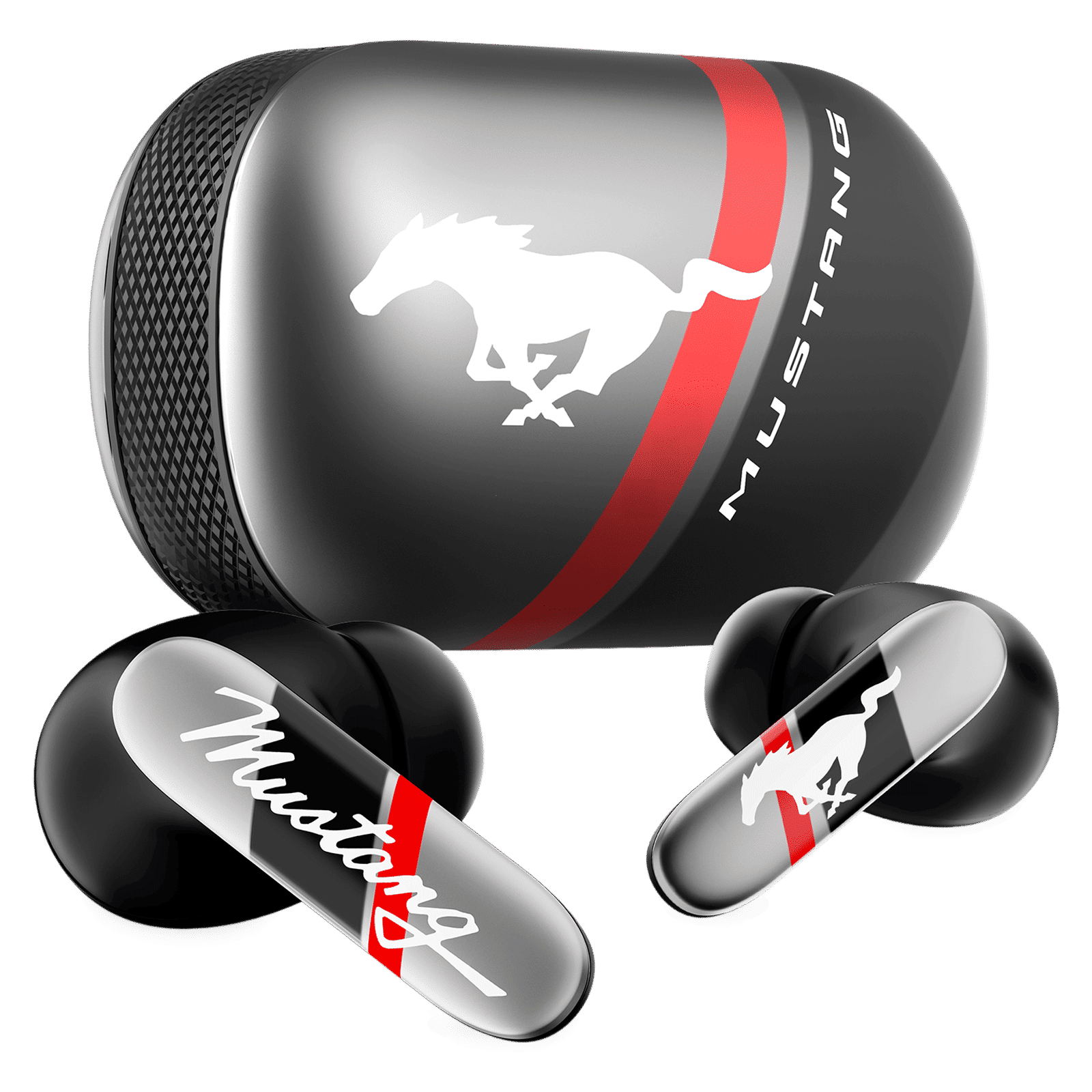 GOBOULT (formerly Boult) Mustang Dyno TWS Earbuds with Environmental Noise Cancellation (IPX5 Water Resistant, Fast Charging, Dyno Silver)_1