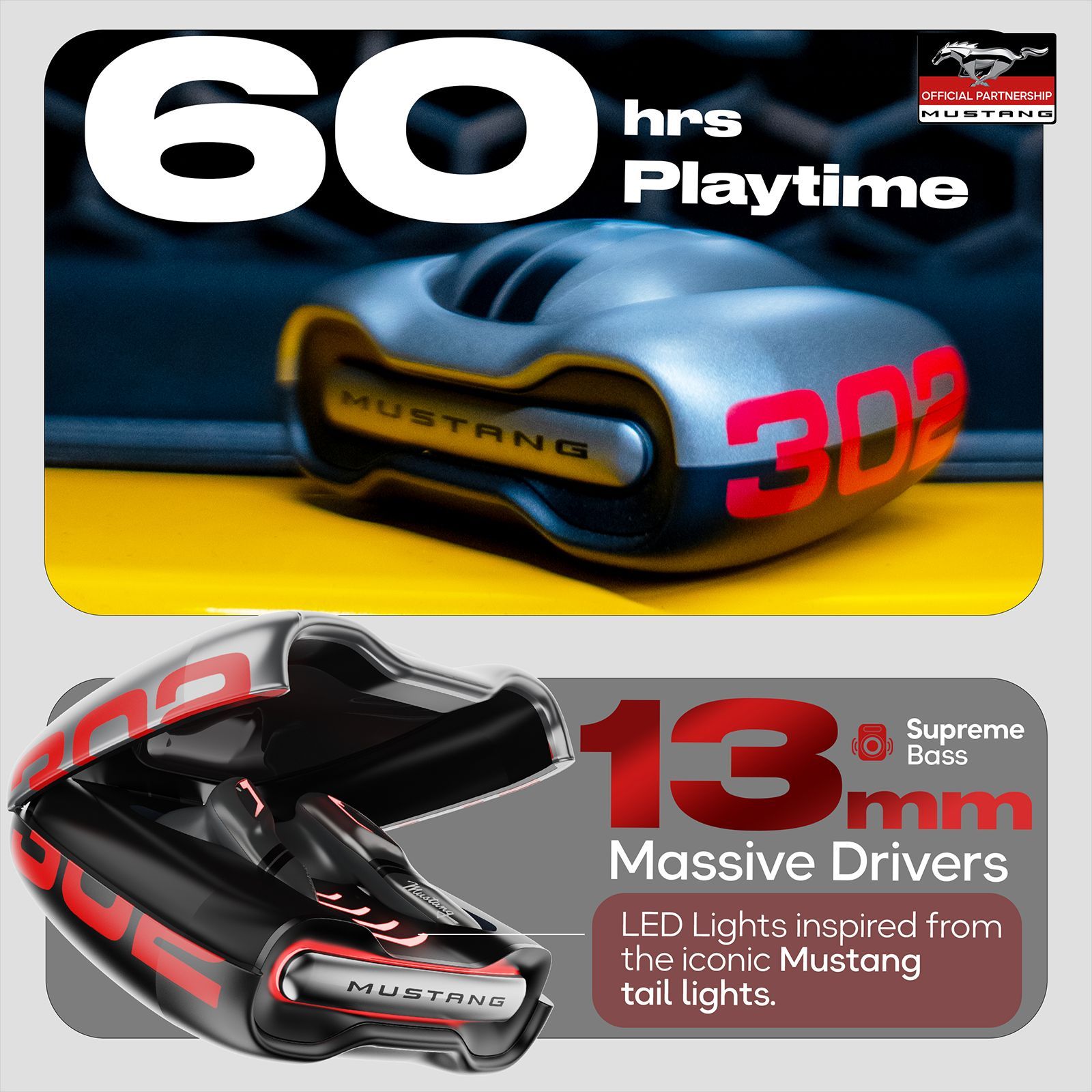 GOBOULT (formerly Boult) Mustang Torq FGTW196SVR TWS Earbuds with Environmental Noise Cancellation (IPX5 Water Resistant, Fast Charging, Silver)_20