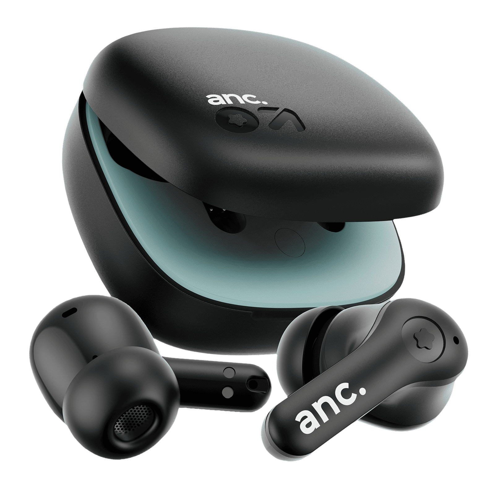 GOBOULT (formerly Boult) Klarity 4 FGTW245BLK TWS Earbuds with Active Noise Cancellation (IPX5 Water Resistant, Fast Charging, Black)_1