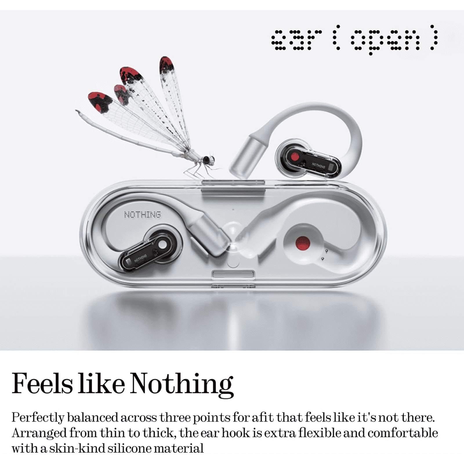 Nothing Ear (Open) TWS Earbuds (IP54 Water Resistant, Clear Voice Technology, White)_7