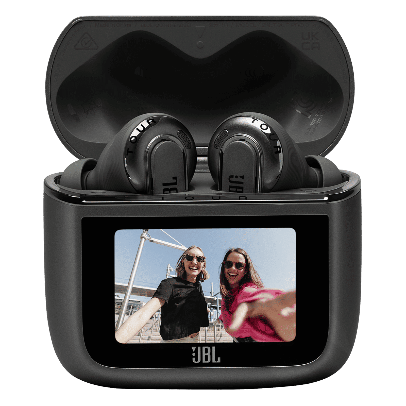 JBL Tour Pro 3 TWS Earbuds with True Adaptive Noise Cancellation (IPX55 Water Resistant, Multi-Point Connection, Black) JBL Tour Pro 3 TWS Earbuds with True Adaptive Noise Cancellation (IPX55 Water Resistant, Multi-Point Connection, Black)_4