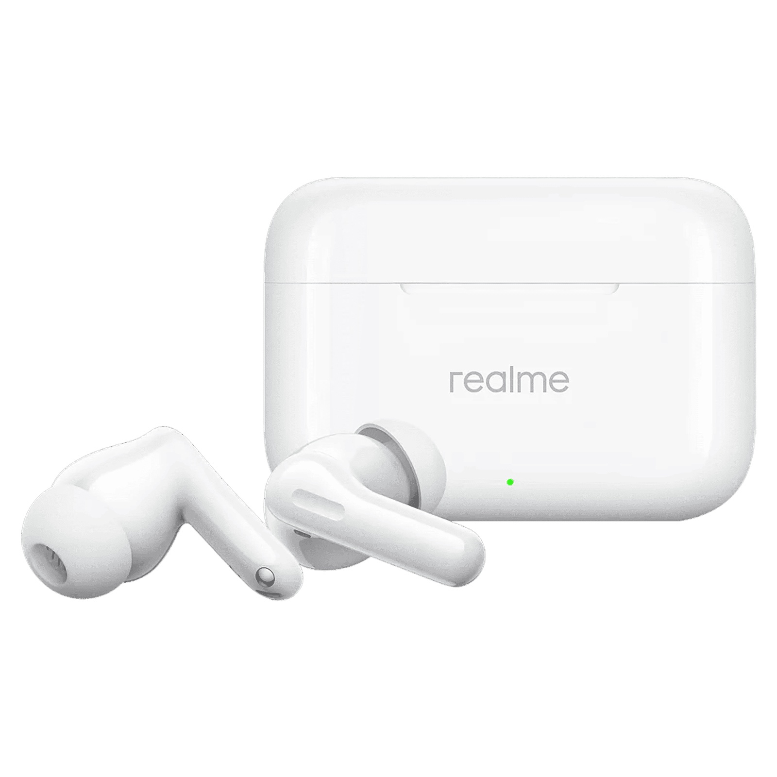 realme Buds T200 RMA2410 TWS Earbuds with Active Noise Cancellation (IP55 Water Resistant, 12.4mm Dynamic Bass Drivers, Snowy White)_3