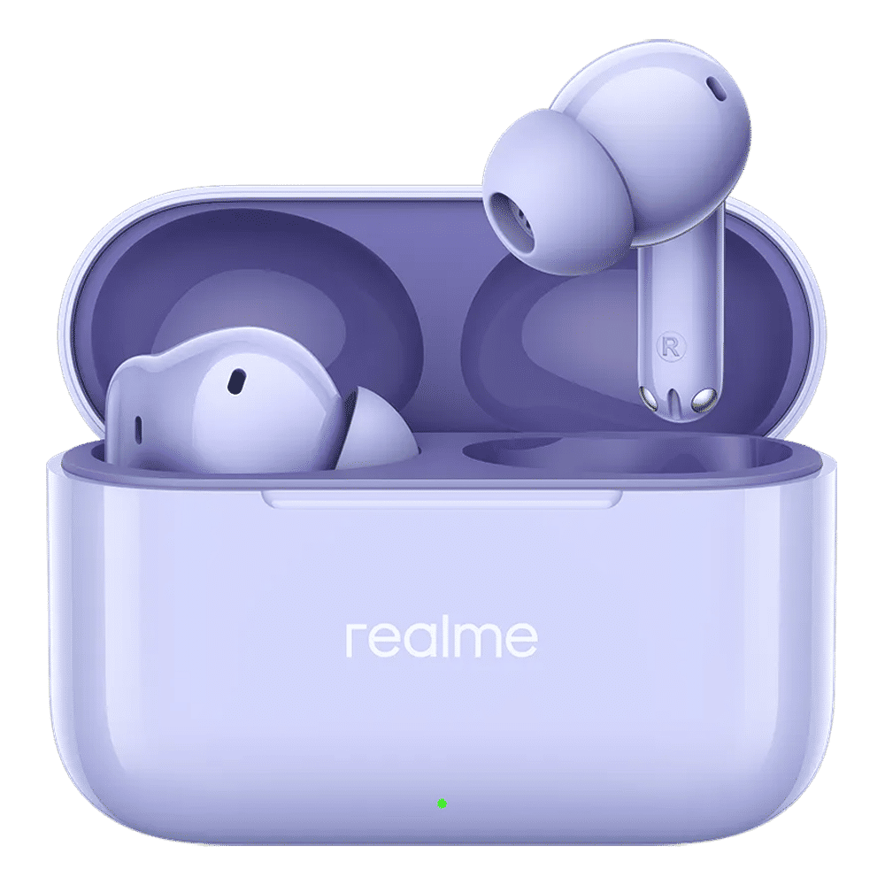 realme Buds T200 TWS Earbuds with Active Noise Cancellation (IP55 Water & Dust Resistant, Dual Device Connection 2.0, Dreamy Purple)_1