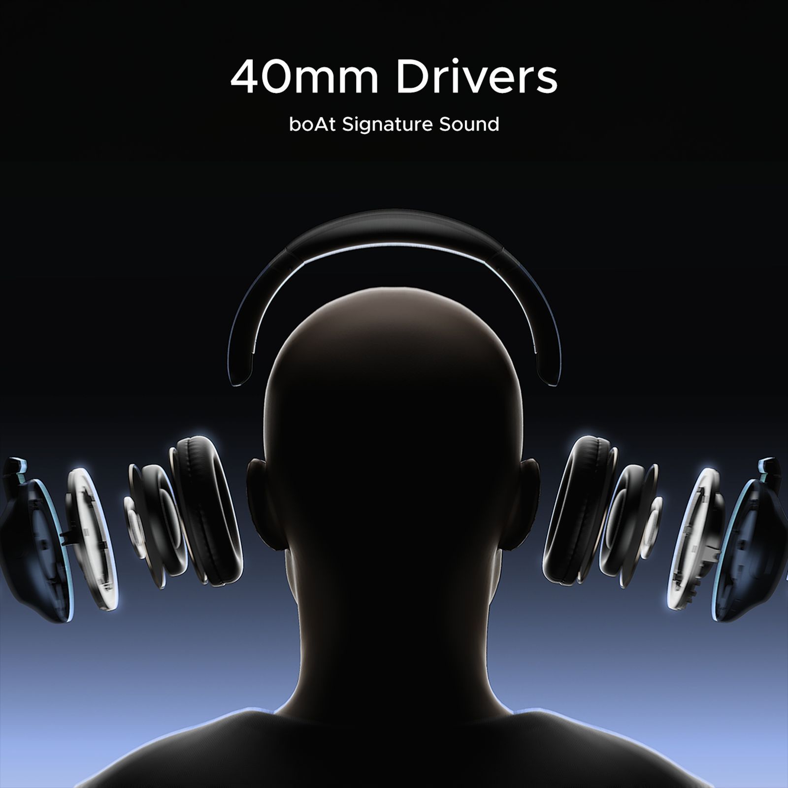 boAt Rockerz 650 Pro Bluetooth Headphone with Mic (80 Hours Playback, Over Ear, Starry Night)_6