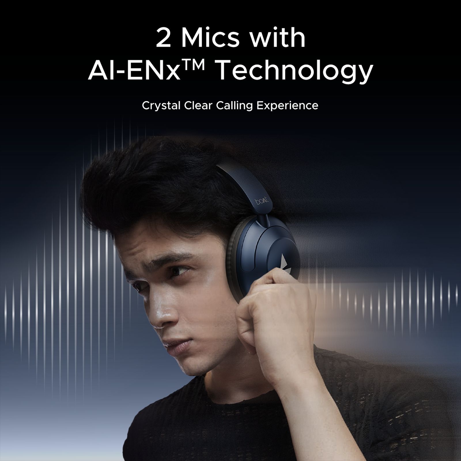 boAt Rockerz 650 Pro Bluetooth Headphone with Mic (80 Hours Playback, Over Ear, Starry Night)_8