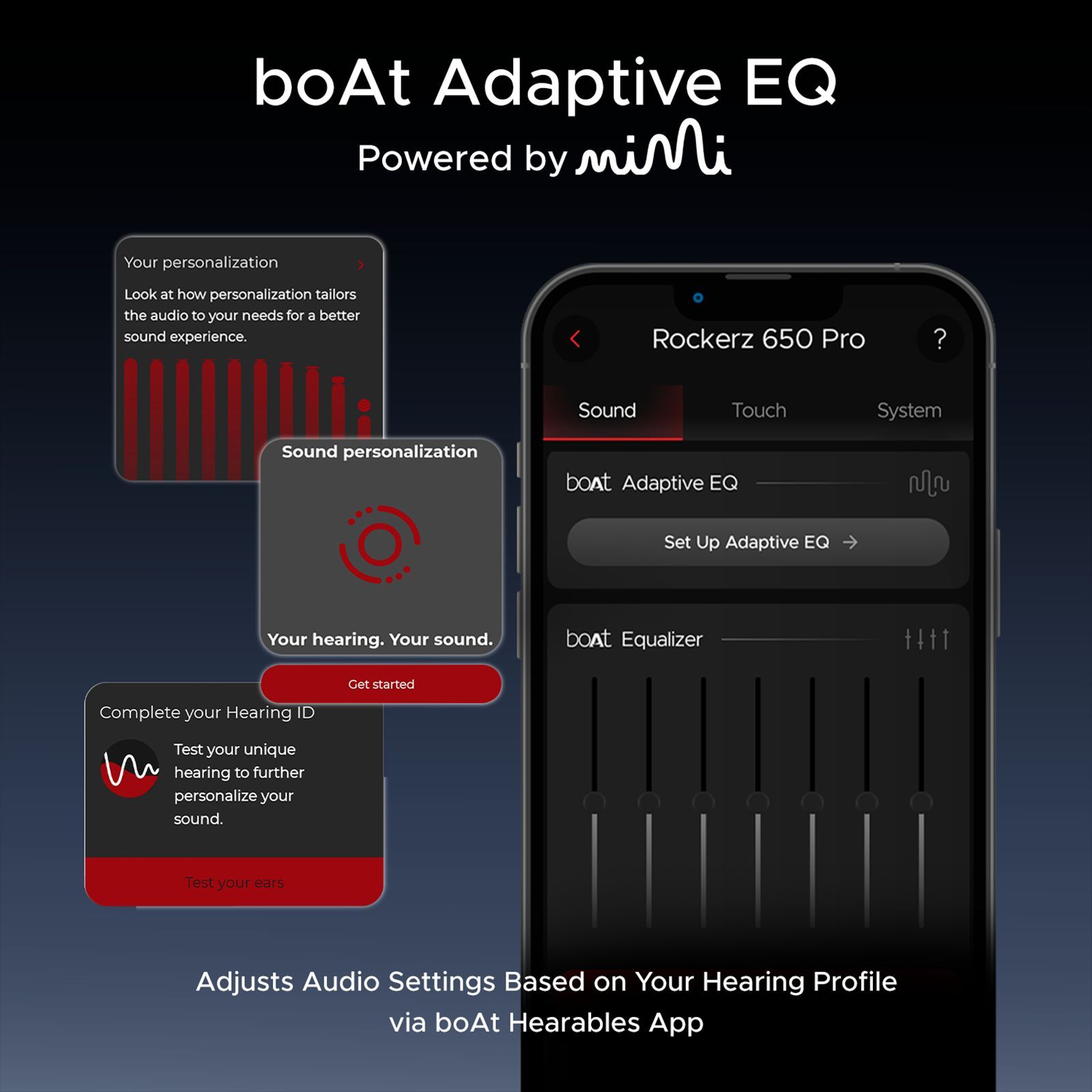 boAt Rockerz 650 Pro Bluetooth Headphone with Mic (80 Hours Playback, Over Ear, Starry Night)_9