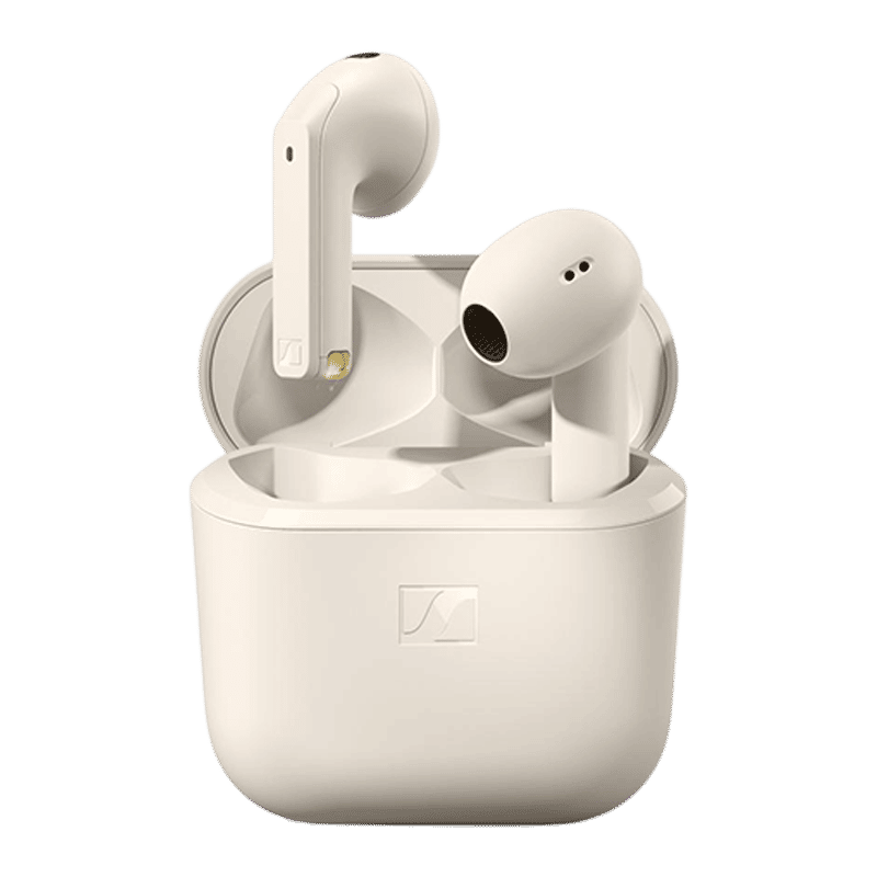 SENNHEISER Accentum Open OTW1CRM TWS Earbuds (IPX4 Splash & Sweat Resistance, Sennheiser Sound Tuning, Cream)_1