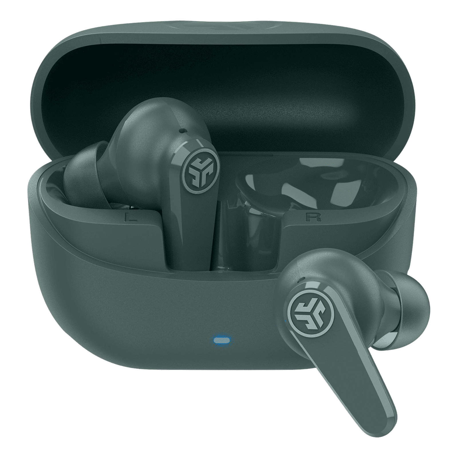 JLAB Go Pods TWS Earbuds with Hybrid Active Noise Cancellation (IP55 Sweatproof, Google Fast Pair, Sage)_1