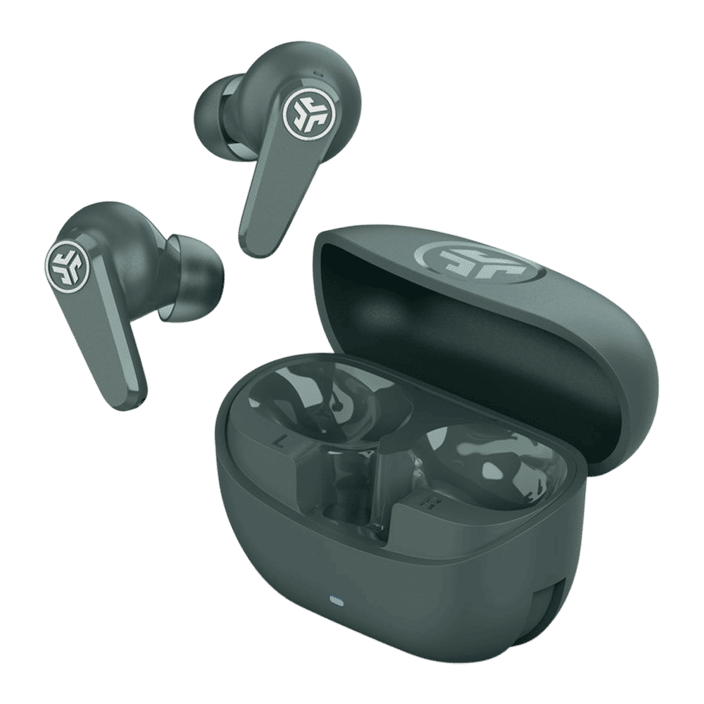 JLAB Go Pods TWS Earbuds with Hybrid Active Noise Cancellation (IP55 Sweatproof, Google Fast Pair, Sage)_5