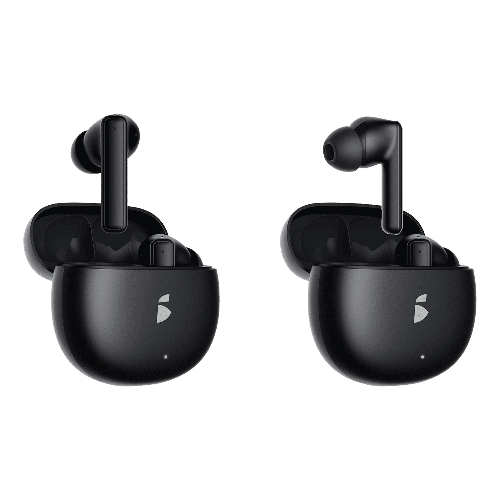 itel S9 series Buds Air Pro TWS Earbuds with Environmental Noise Cancellation (IPX5 Resistant, 30 Hours Playtime, Black)_4