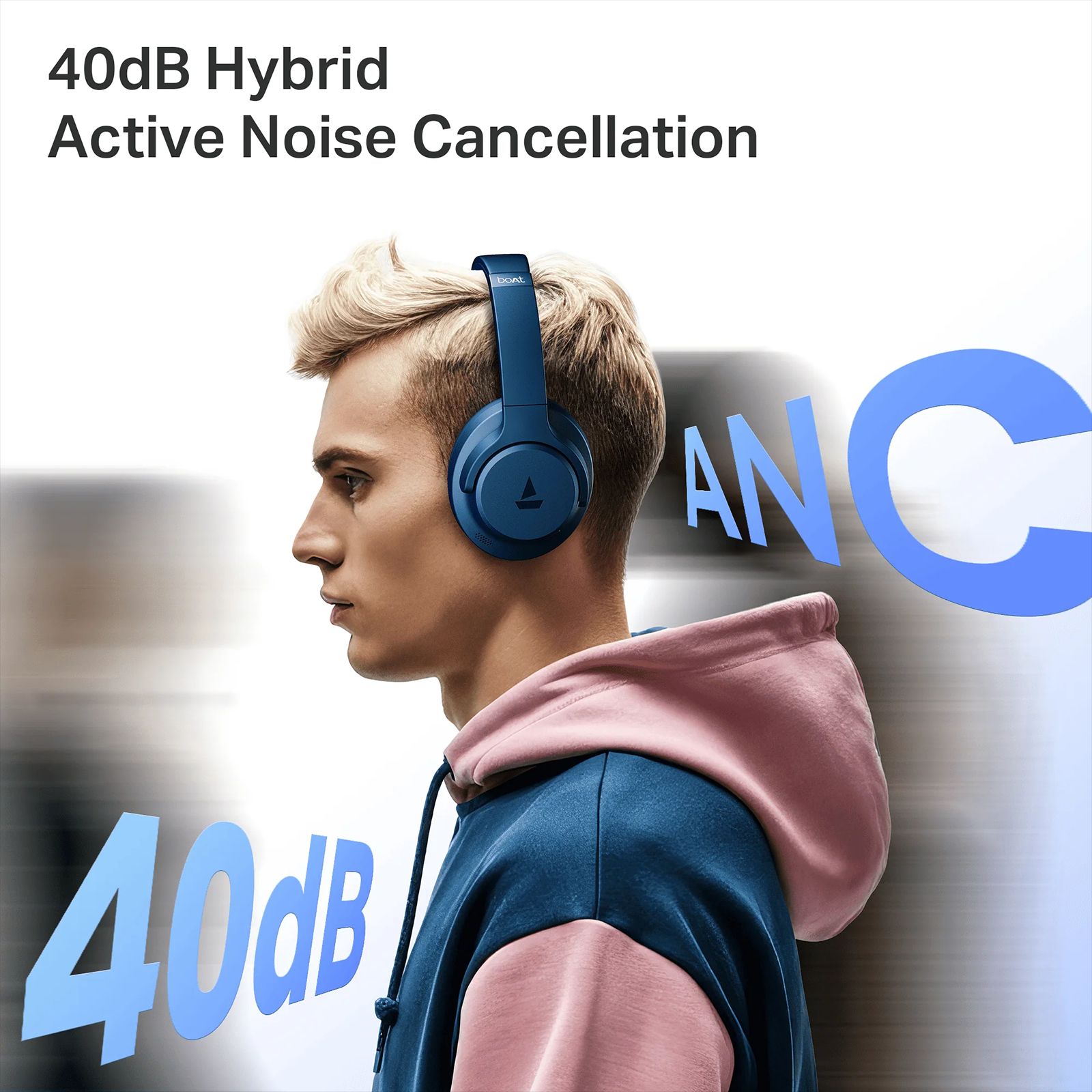 boAt Rockerz 512 ANC Bluetooth Headphone with Mic (ENx Technology, Over Ear, Bold Blue)_3