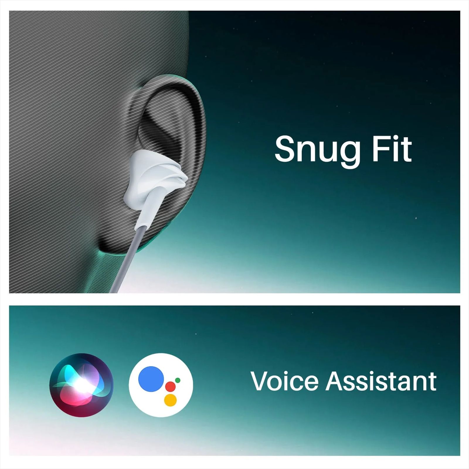 boAt Bassheads 300C Wired Earphone with Mic (USB Type-C Connector, In Ear, Cool Grey)_4