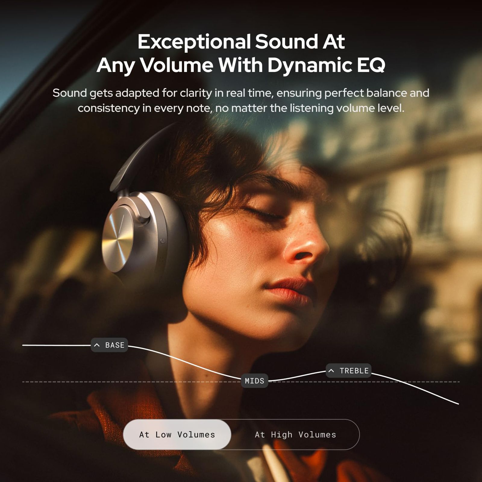 noise Master Buds Max Bluetooth Headphone with Mic (Adaptive Active Noise Cancellation, Over Ear, Onyx)_2