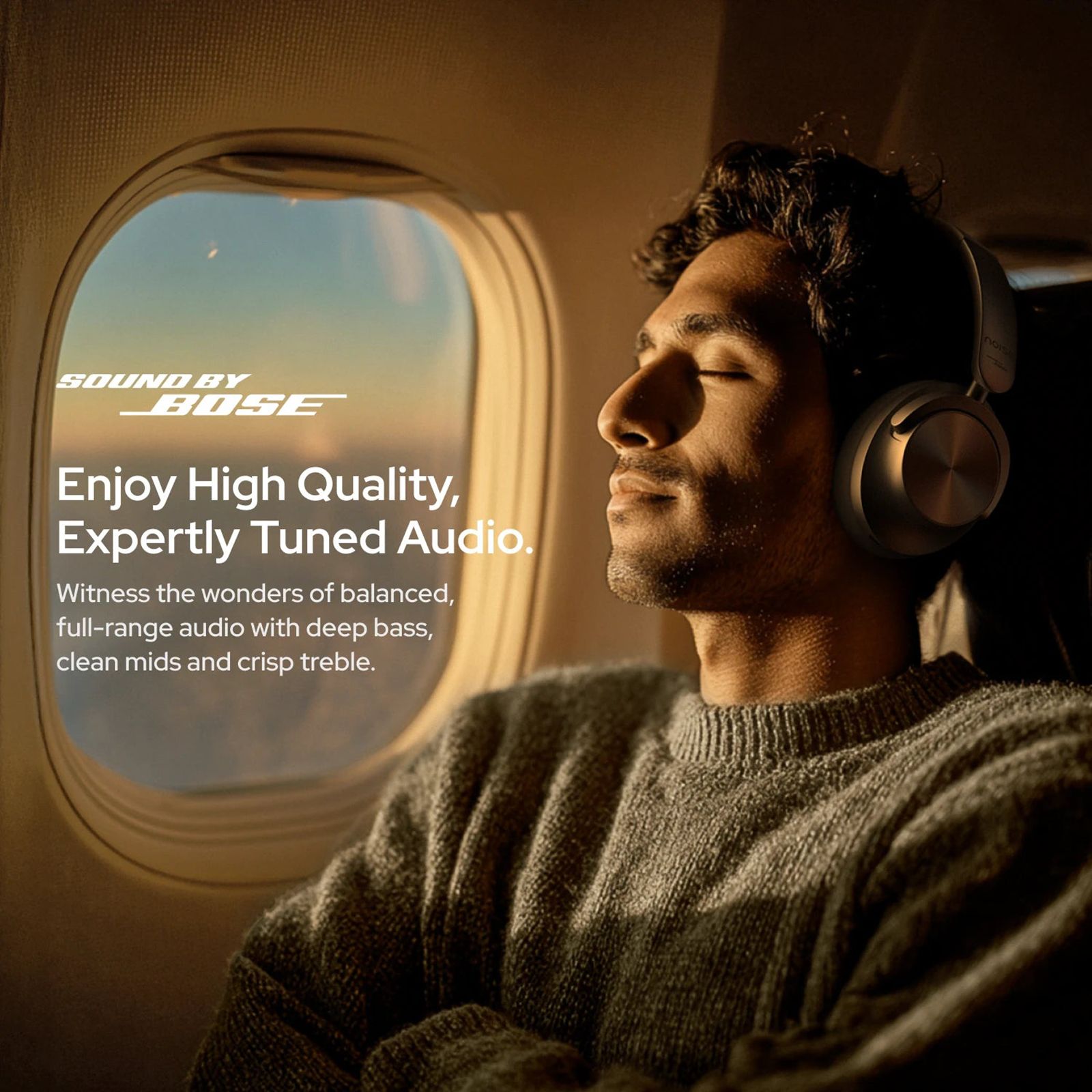 noise Master Buds Max Bluetooth Headphone with Mic (Adaptive Active Noise Cancellation, Over Ear, Titanium)_6