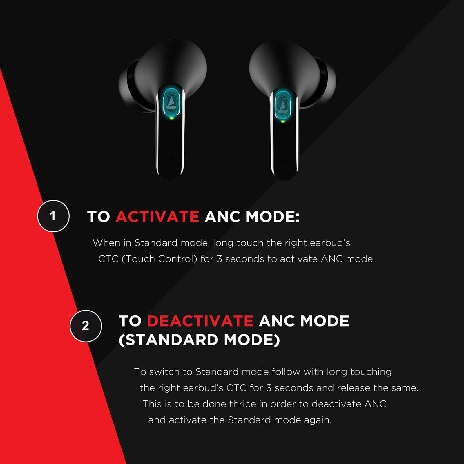boAt Airdopes 701 ANC TWS Earbuds with Hybrid Active Noise Cancellation (IPX7 Water Resistant, ASAP Fast Charge, Active Black)_5