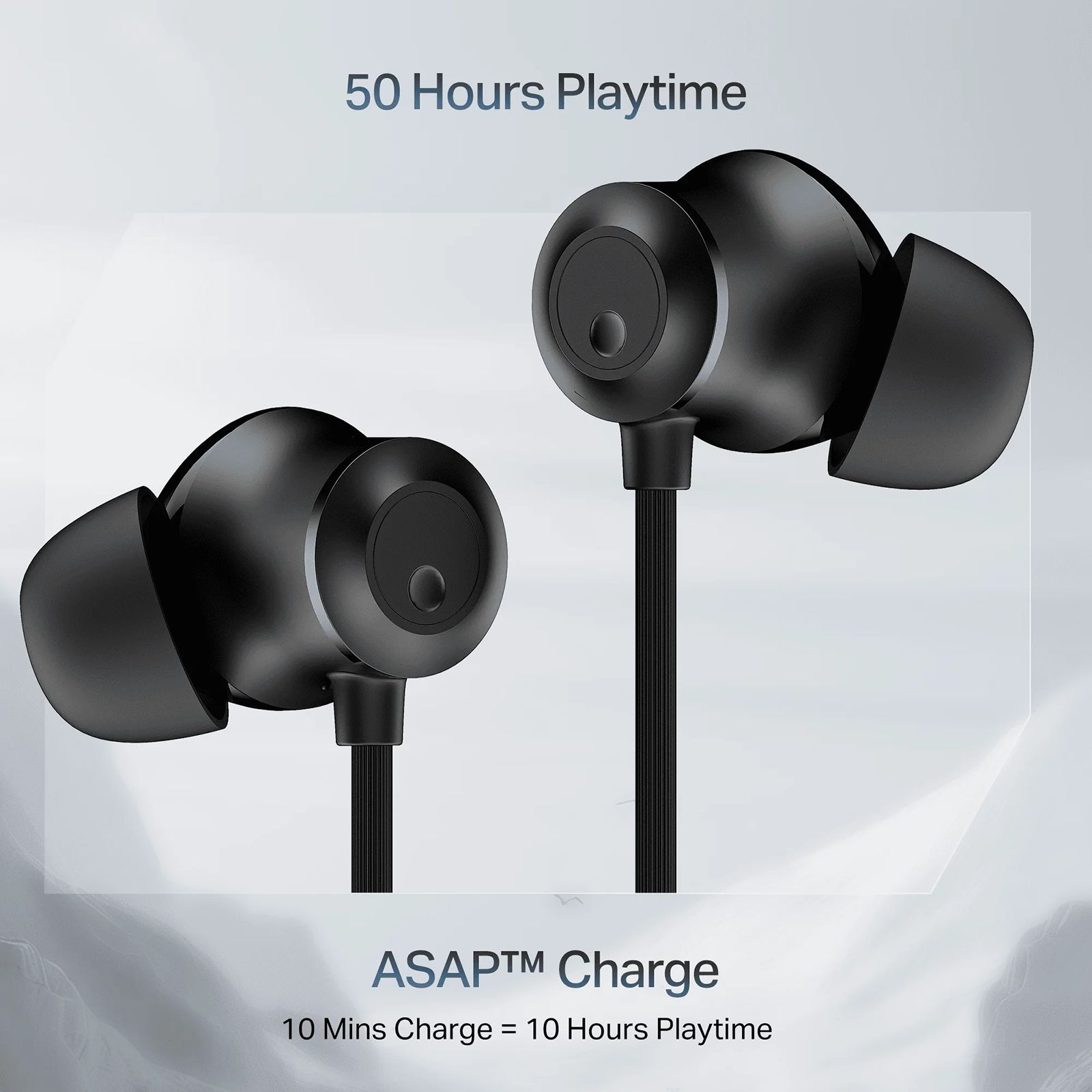 boAt Rockerz Prime 255Z PP0023 Neckband with AI Environmental Noise Cancellation (IPX4 Sweat Resistant, Splash Resistant, 50 Hours Playback, Onyx Black)_2