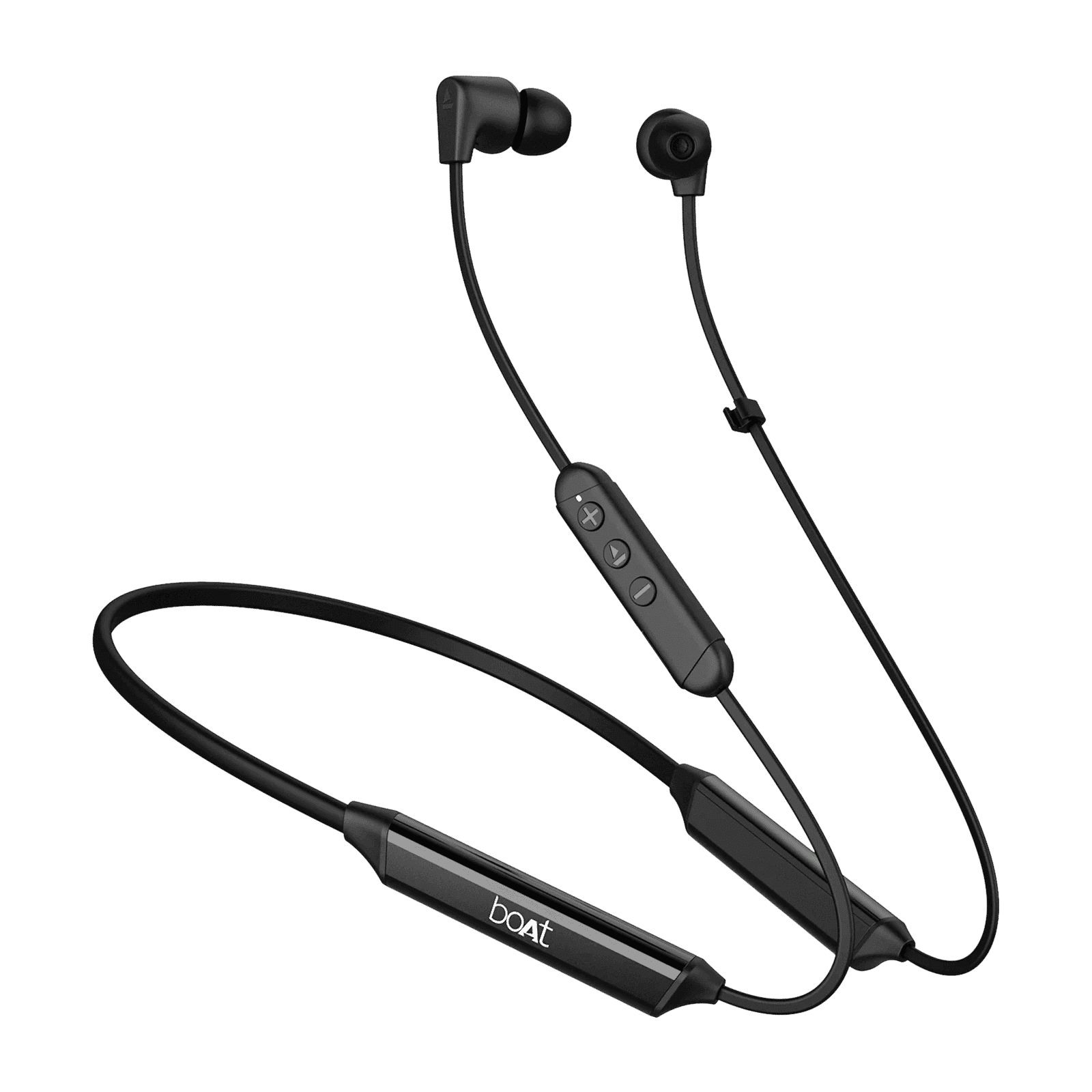 boAt Rockerz Trinity Gen 2 Neckband with AI Environmental Noise Cancellation (IPX5 Water Resistant, 150hrs Playback, Black) _1