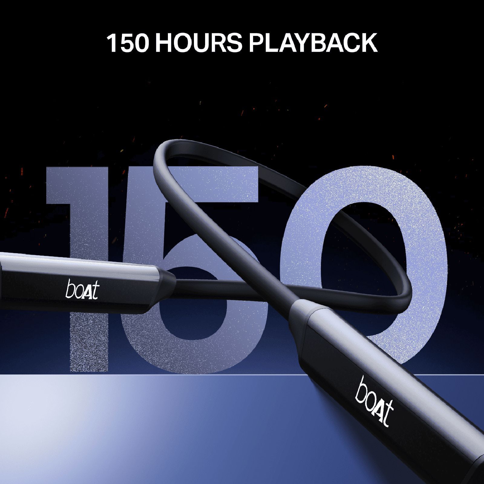 boAt Rockerz Trinity Gen 2 Neckband with AI Environmental Noise Cancellation (IPX5 Water Resistant, 150hrs Playback, Black) _2