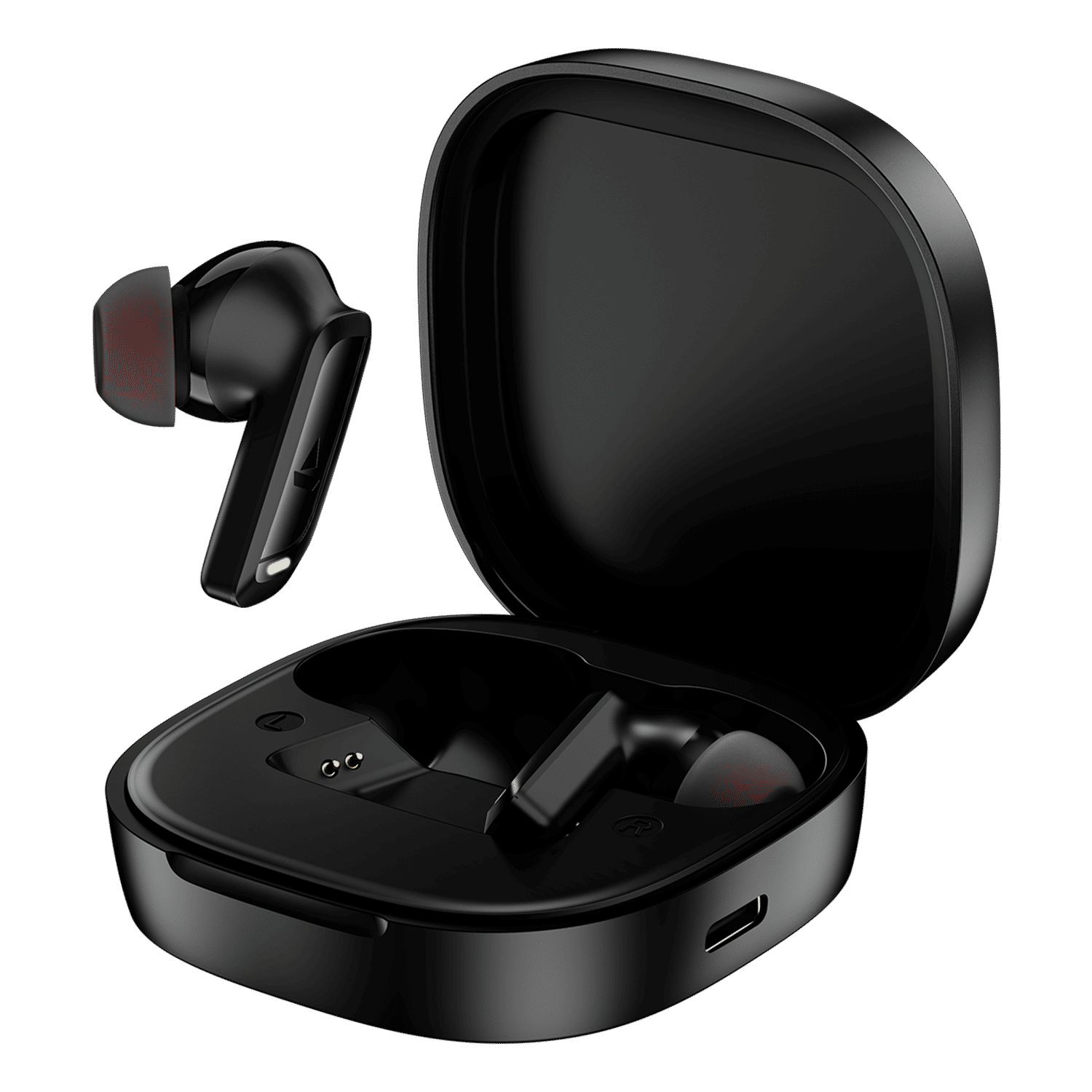 boAt Nirvana Crown PP0031 TWS Earbuds with Hybrid Active Noise Cancellation (IPX4 Water Resistance, ASAP Charge, Gunmetal Grey)_5