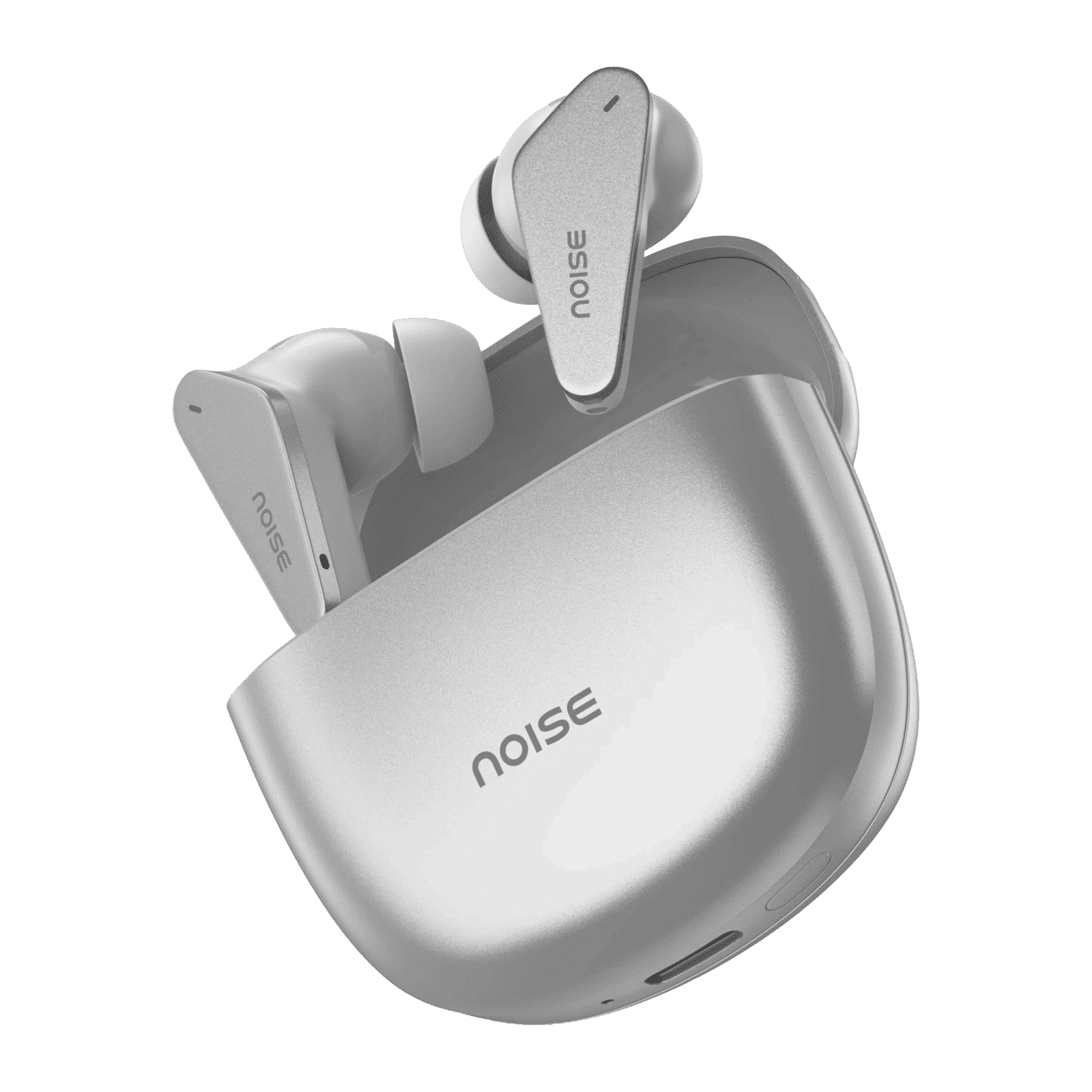 Noise Buds Vector TWS Earbuds with Environmental Noise Cancellation (IPX4 Water Resistance, Low Latency Mode, Lunar Silver) Noise Buds Vector TWS Earbuds with Environmental Noise Cancellation (IPX4 Water Resistance, Low Latency Mode, Lunar Silver)_4