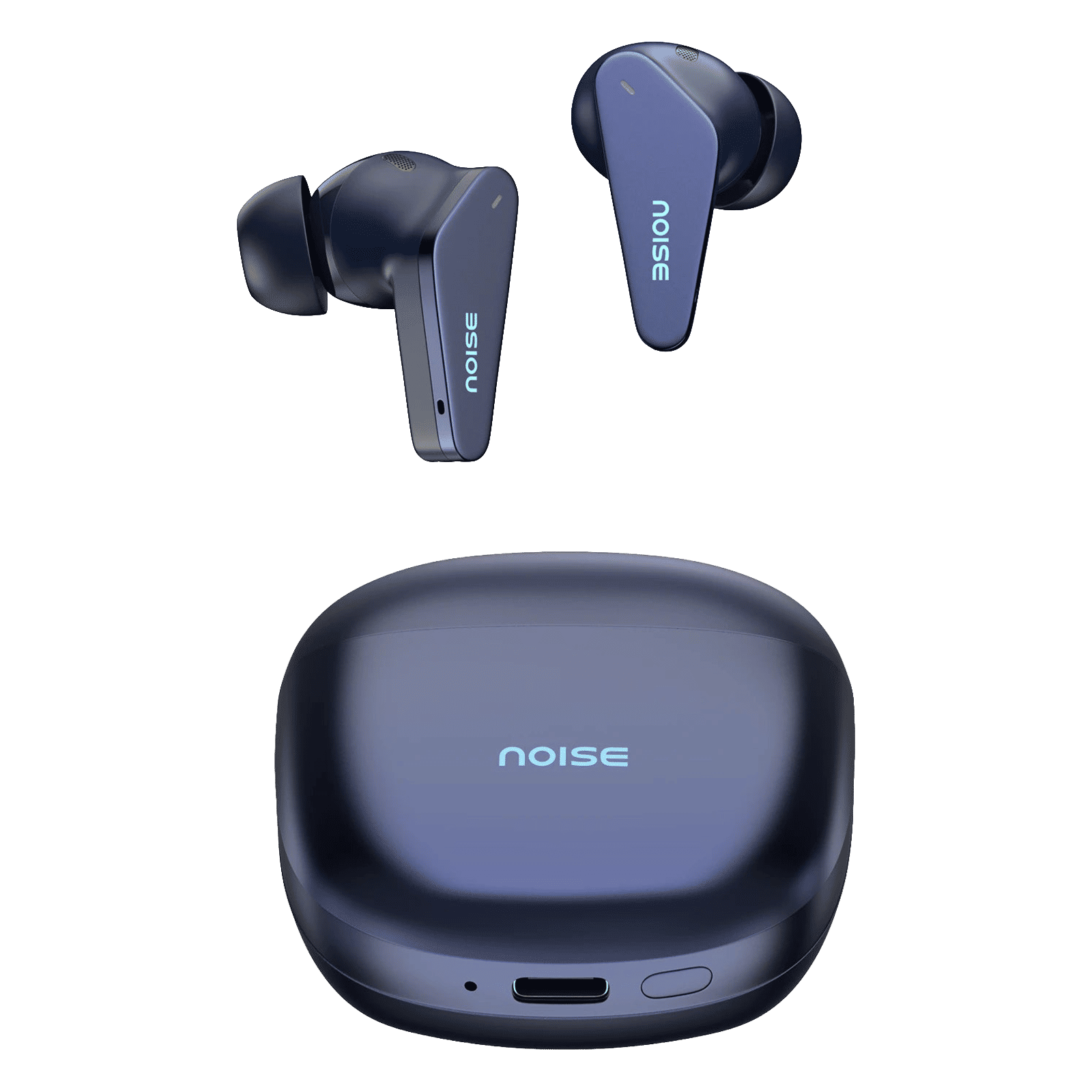 Noise Buds Vector TWS Earbuds with Environmental Noise Cancellation (IPX4 Water Resistant, Low Latency Mode, Midnight Blue)_2