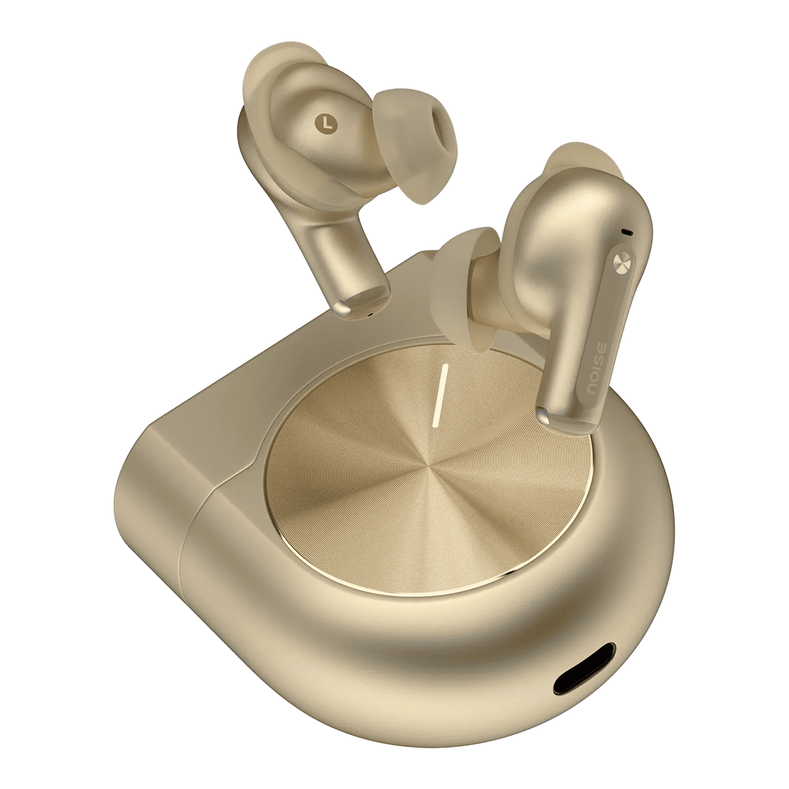 Noise Master Buds 2 TWS Earbuds with Adaptive Active Noise Cancellation (IPX5 Water Resistant, 360° Spatial Audio, Aurum)_1