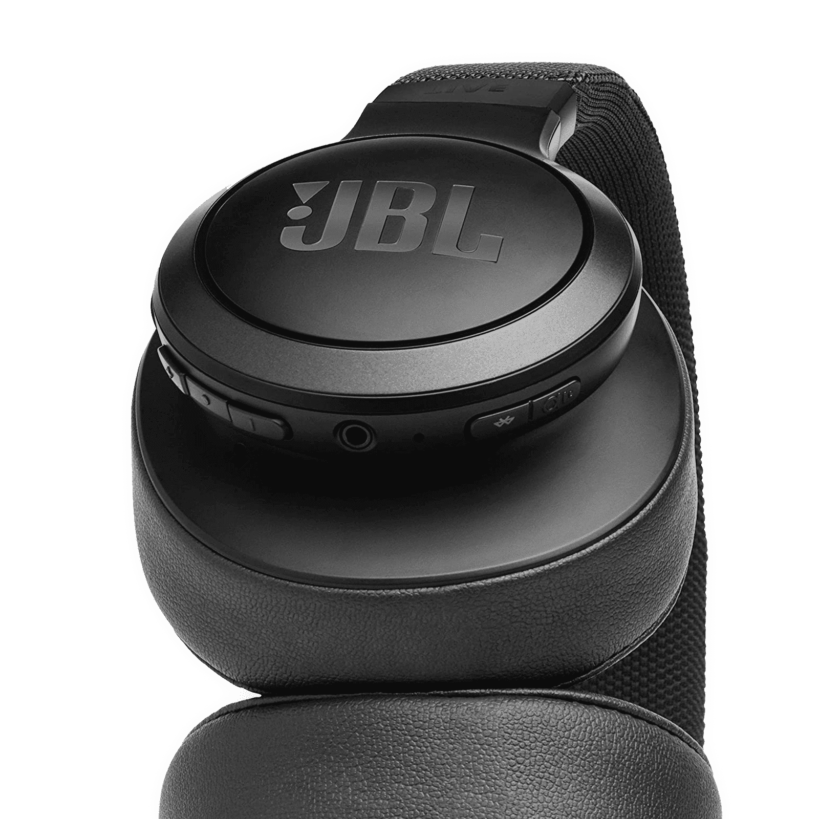 JBL Live 500 JBLLIVE500BTBLK Bluetooth Headphone with Mic (30 Hours Playback, Over Ear, Black)_4