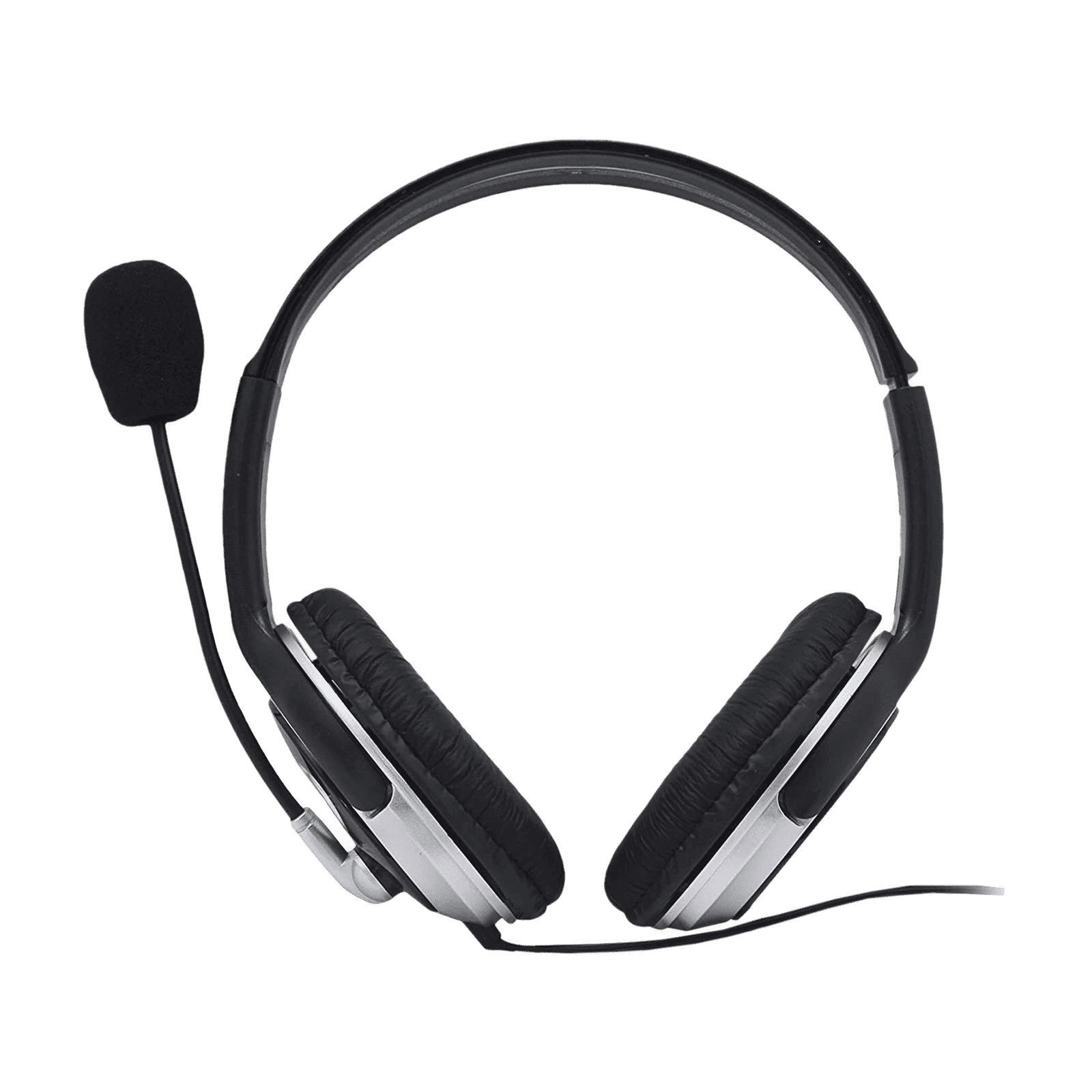 HP HD46024 Wired Headphone with Mic (Over Ear, Black) HP HD46024 Wired Headphone with Mic (Over Ear, Black)_1