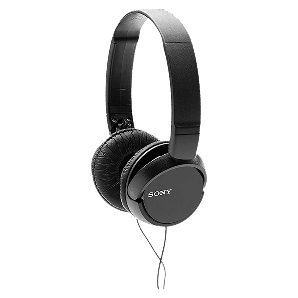 SONY MDR-ZX110AP Wired Headphone with Mic (3.5mm Connector, On Ear, Black) SONY MDR-ZX110AP Wired Headphone with Mic (3.5mm Connector, On Ear, Black)_1