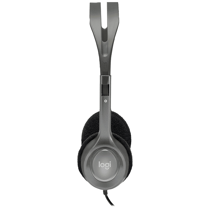 logitech H111 981-000588 Wired Headphone with Mic (On Ear, Black) logitech H111 981-000588 Wired Headphone with Mic (On Ear, Black)_5