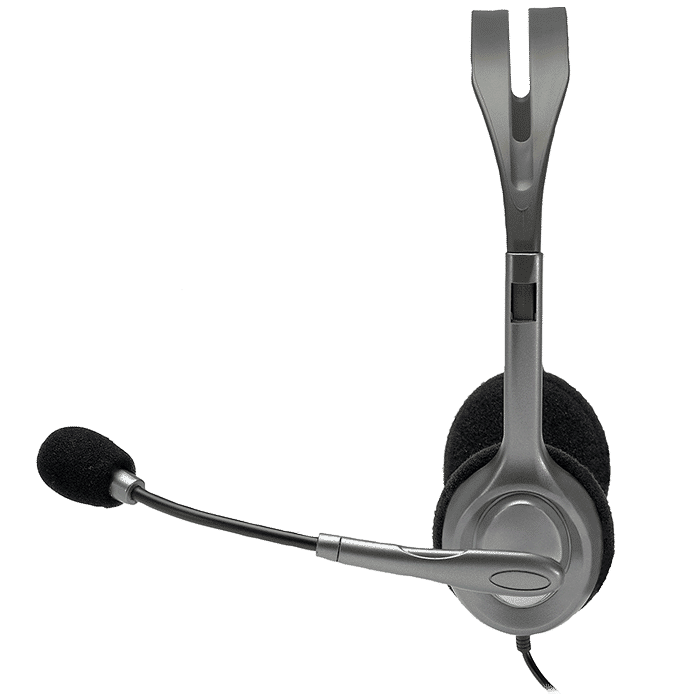 logitech H111 981-000588 Wired Headphone with Mic (On Ear, Black) logitech H111 981-000588 Wired Headphone with Mic (On Ear, Black)_4