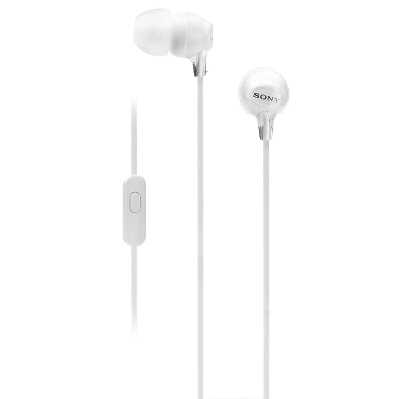 SONY MDR-EX15AP In-Ear Wired Earphones with Mic (White)_1