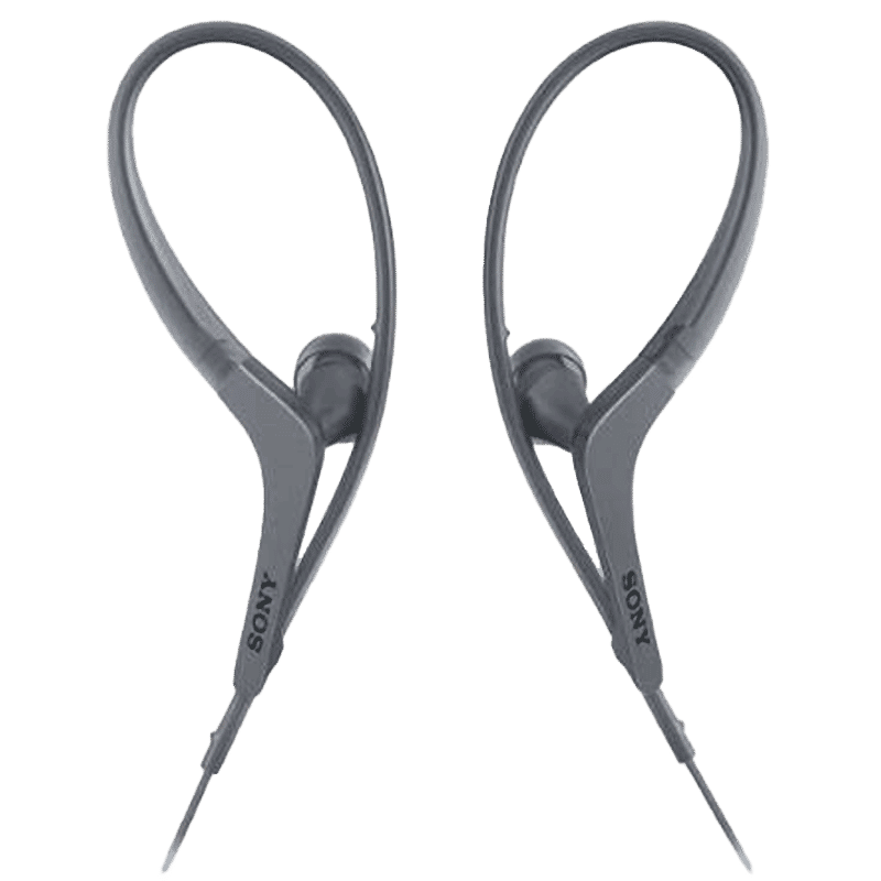 SONY MDR-AS410AP Wired Earphone with Mic (In Ear, Black) SONY MDR-AS410AP Wired Earphone with Mic (In Ear, Black)_1