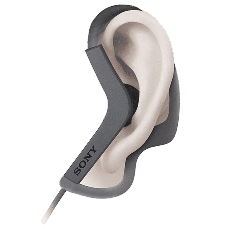 SONY MDR-AS210 Wired Earphone with Mic (In Ear, Black) SONY MDR-AS210 Wired Earphone with Mic (In Ear, Black)_5