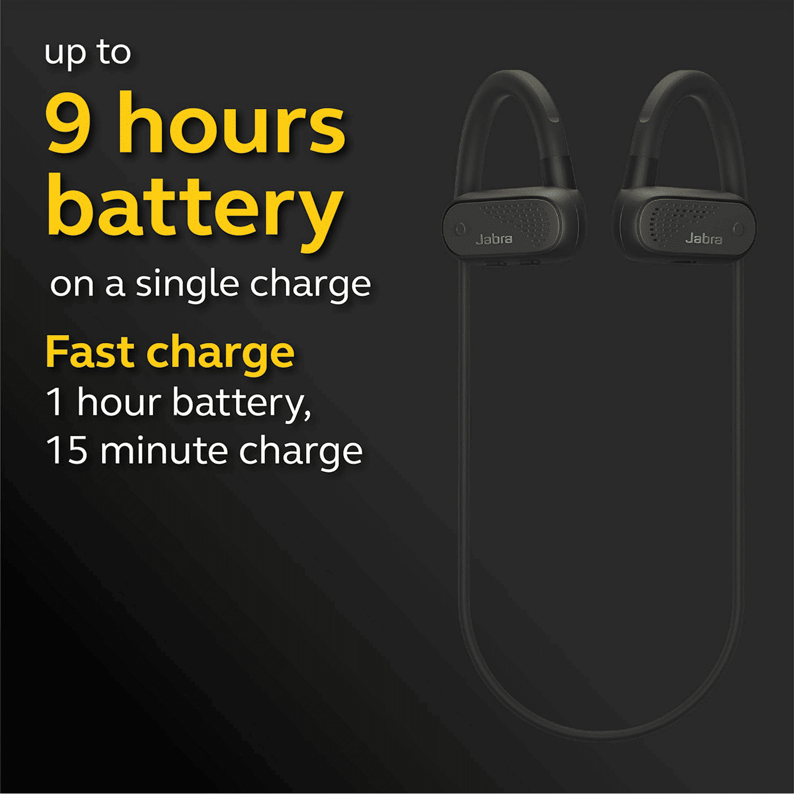 Jabra 45e Elite Active Wireless Earphones (Black)_7