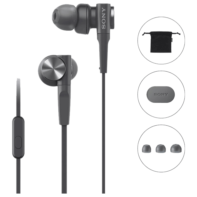 SONY MDR-XB55AP/BQIN Wired Earphone with Mic (In Ear, Black)_7