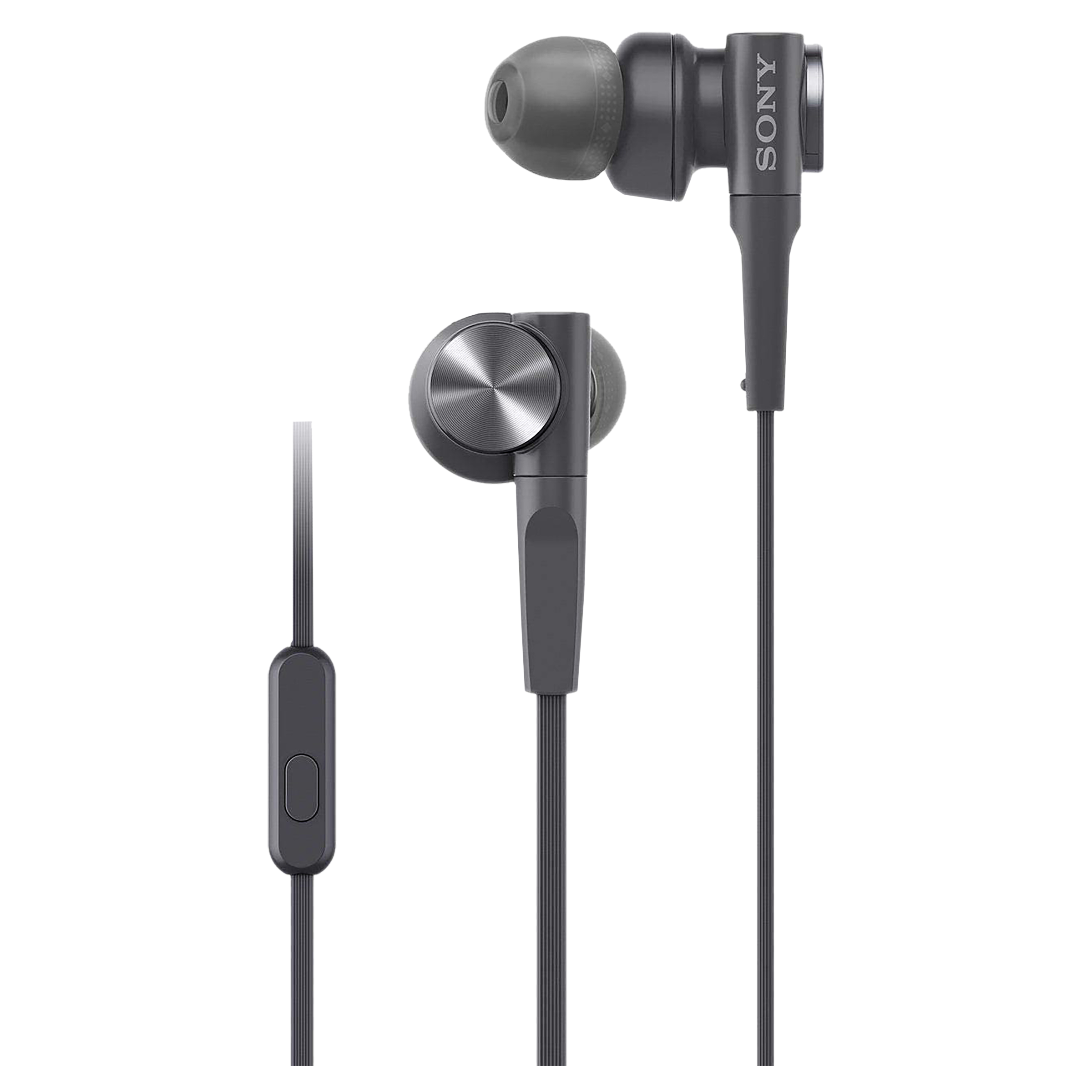 SONY MDR-XB55AP/BQIN Wired Earphone with Mic (In Ear, Black)_1