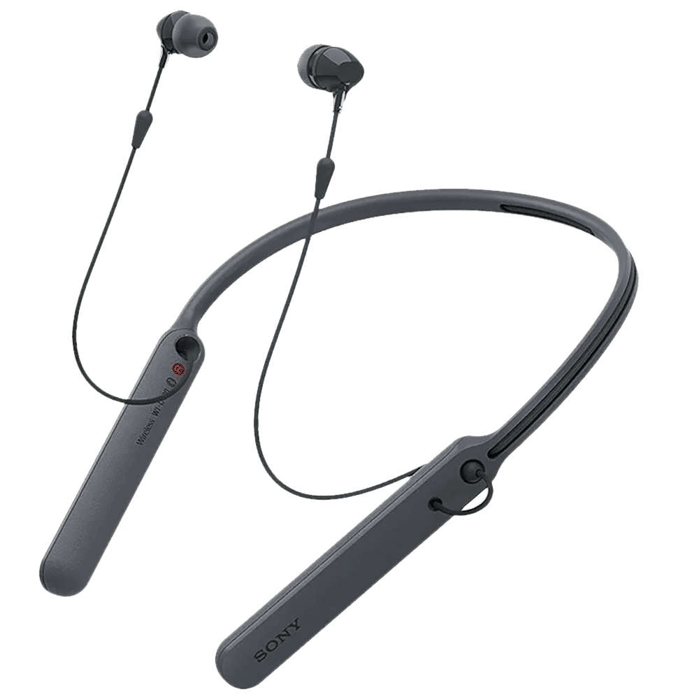 SONY WI-C400 Neckband (20 Hours Playback, Black) SONY WI-C400 Neckband (20 Hours Playback, Black)_1
