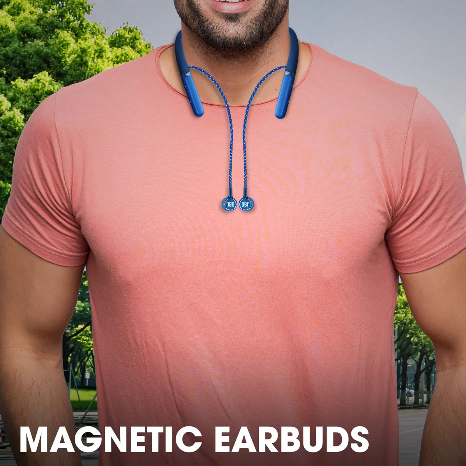 JBL Live 200BT Bluetooth Earphones (Blue)_8