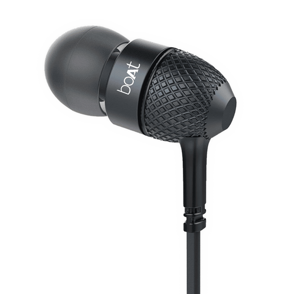 boAt BassHeads 228 Wired Earphone with Mic (In Ear, Black)_3