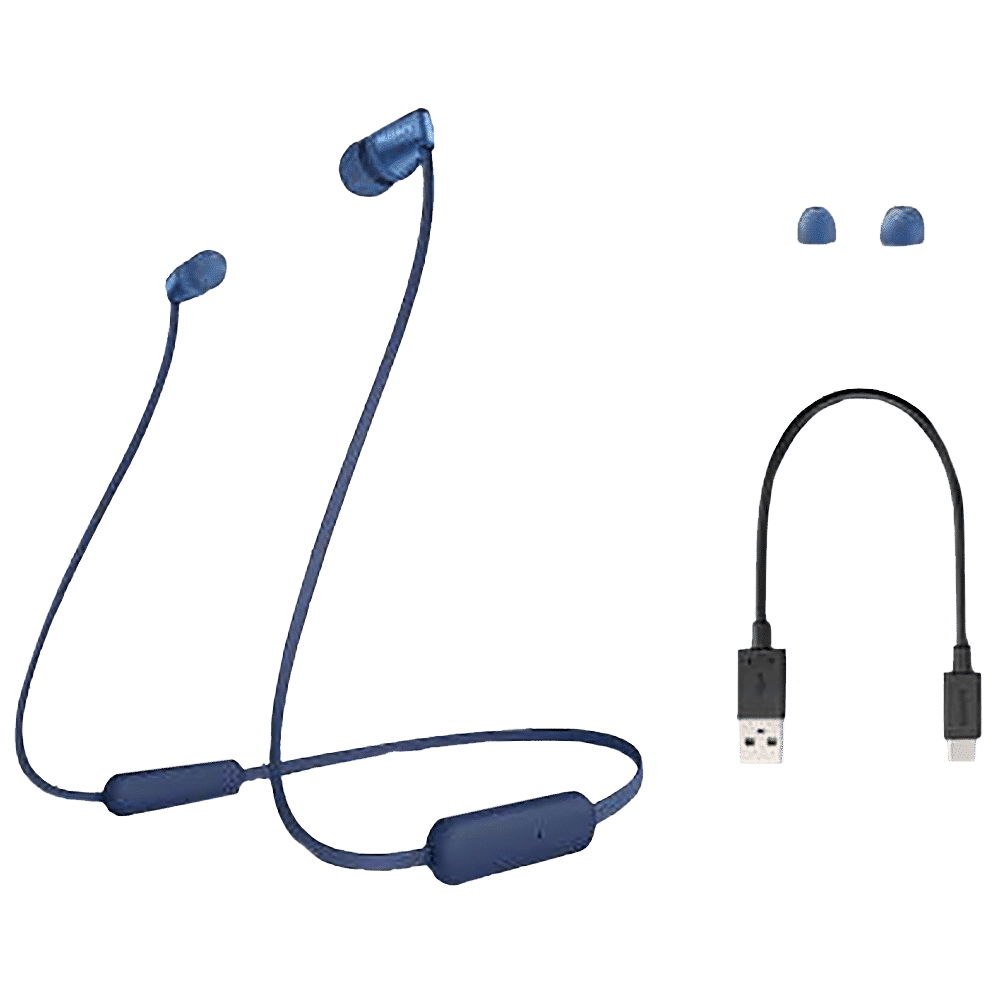 SONY WI-C310/LC IN Neckband (Built-in Hands-Free Calling, Blue)_6