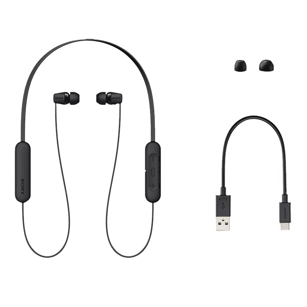 SONY WI-C200/BC IN Neckband (Hands-Free Calling, Black)_6