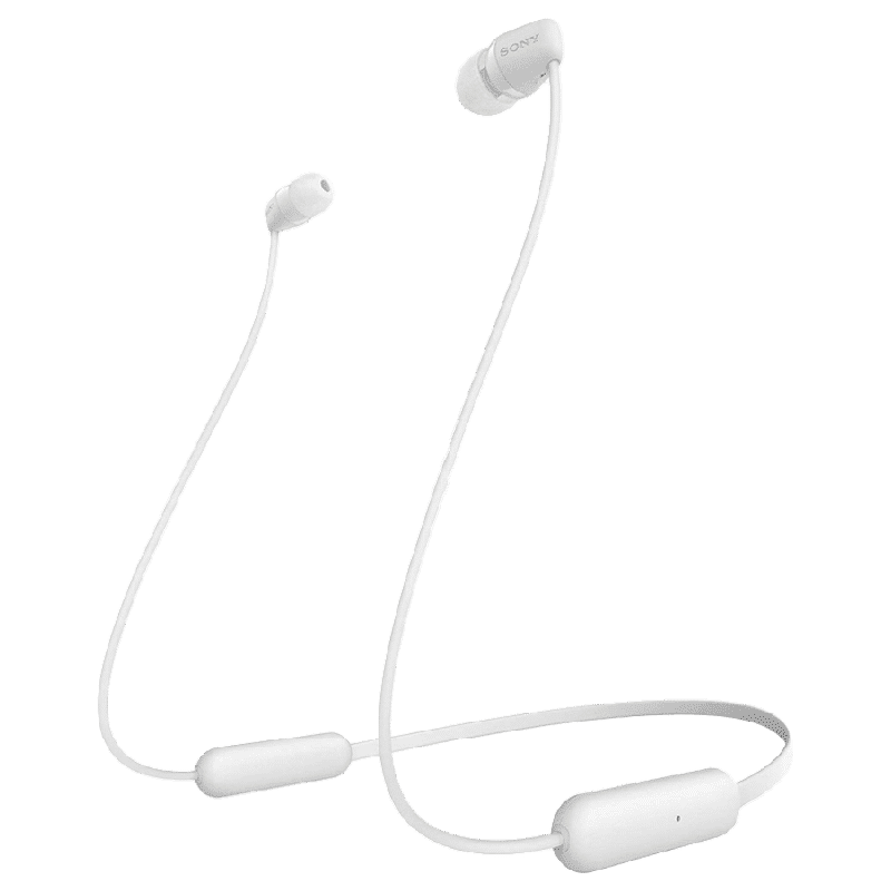 SONY WI-C200 Wireless Bluetooth Earphones (White)_1