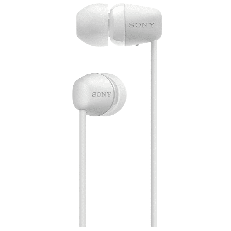 SONY WI-C200 Wireless Bluetooth Earphones (White)_4