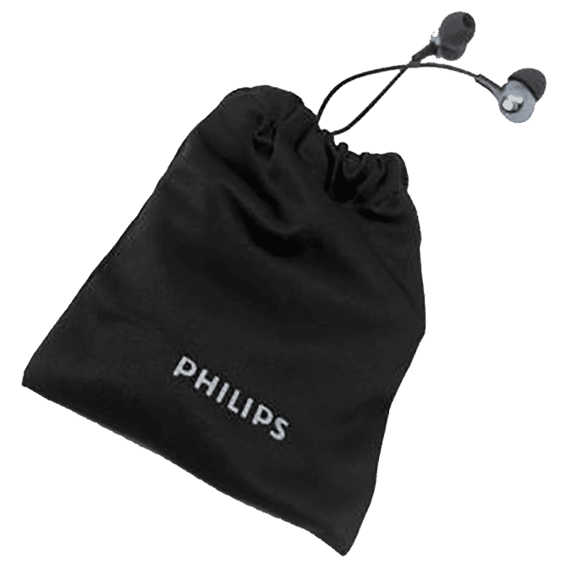 PHILIPS PRO6105BK/00 Wired Earphone with Mic (In Ear, Black)_6