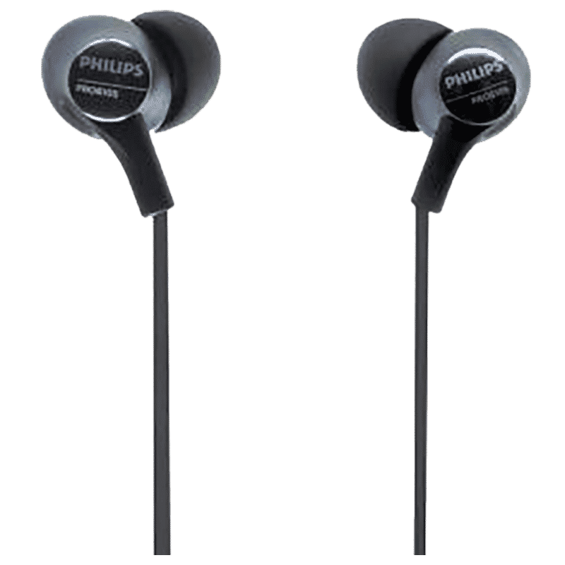 PHILIPS PRO6105BK/00 Wired Earphone with Mic (In Ear, Black)_9
