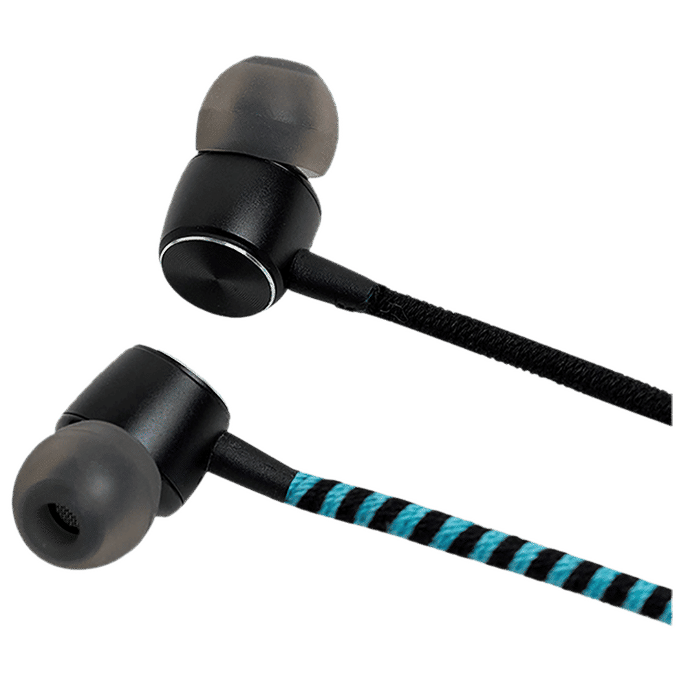 CROSSLOOP Pro CSLE012-E Wired Earphone with Mic ( In-Ear, Orange/Blue )_4